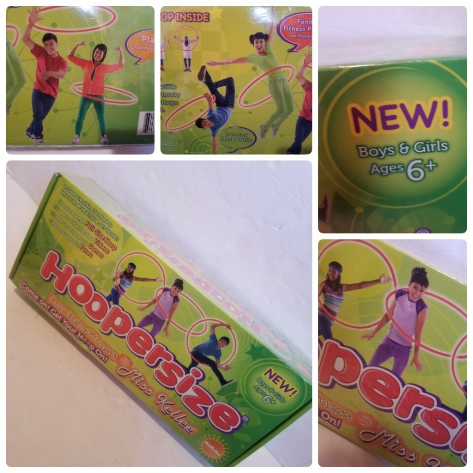 HooperSize Hula Hoop Kids Fitness Exercise Program Miss Kellee Kidtribe NEW Gift