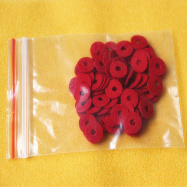 90 PCS piano repair parts, small wool ring.