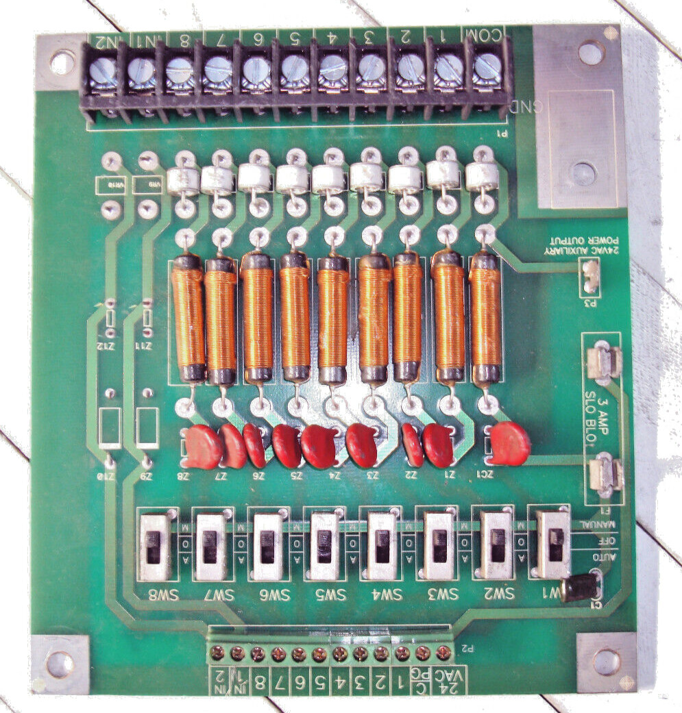 Motorola Irrigation Systems Lightning Board - MLBPCB Rev B (8) Stations