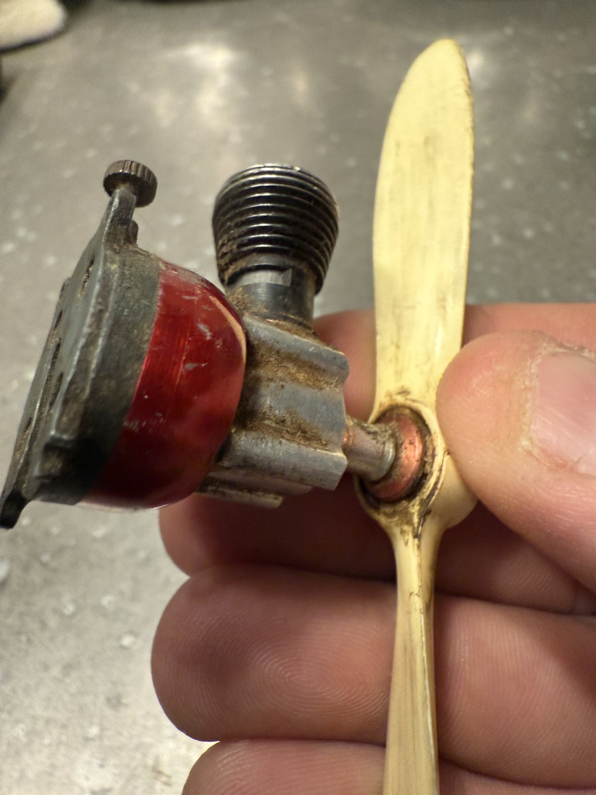 Thimble Drome 049 w/Propellor Airplane Plane Engine Motor Model
