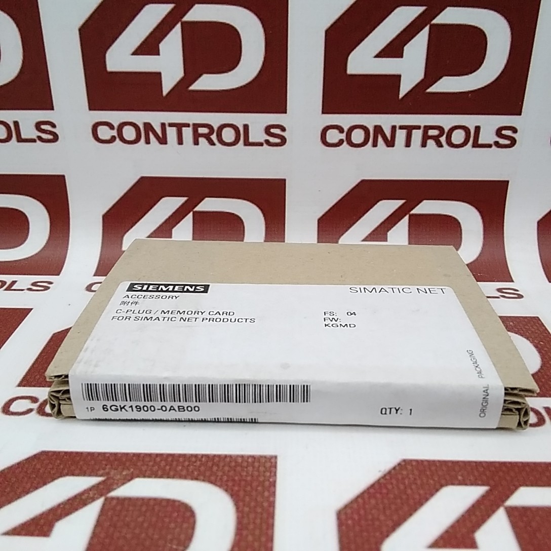 6GK1900-0AB00 | Siemens | SIMATIC NET, C-PLUG Module, Sealed