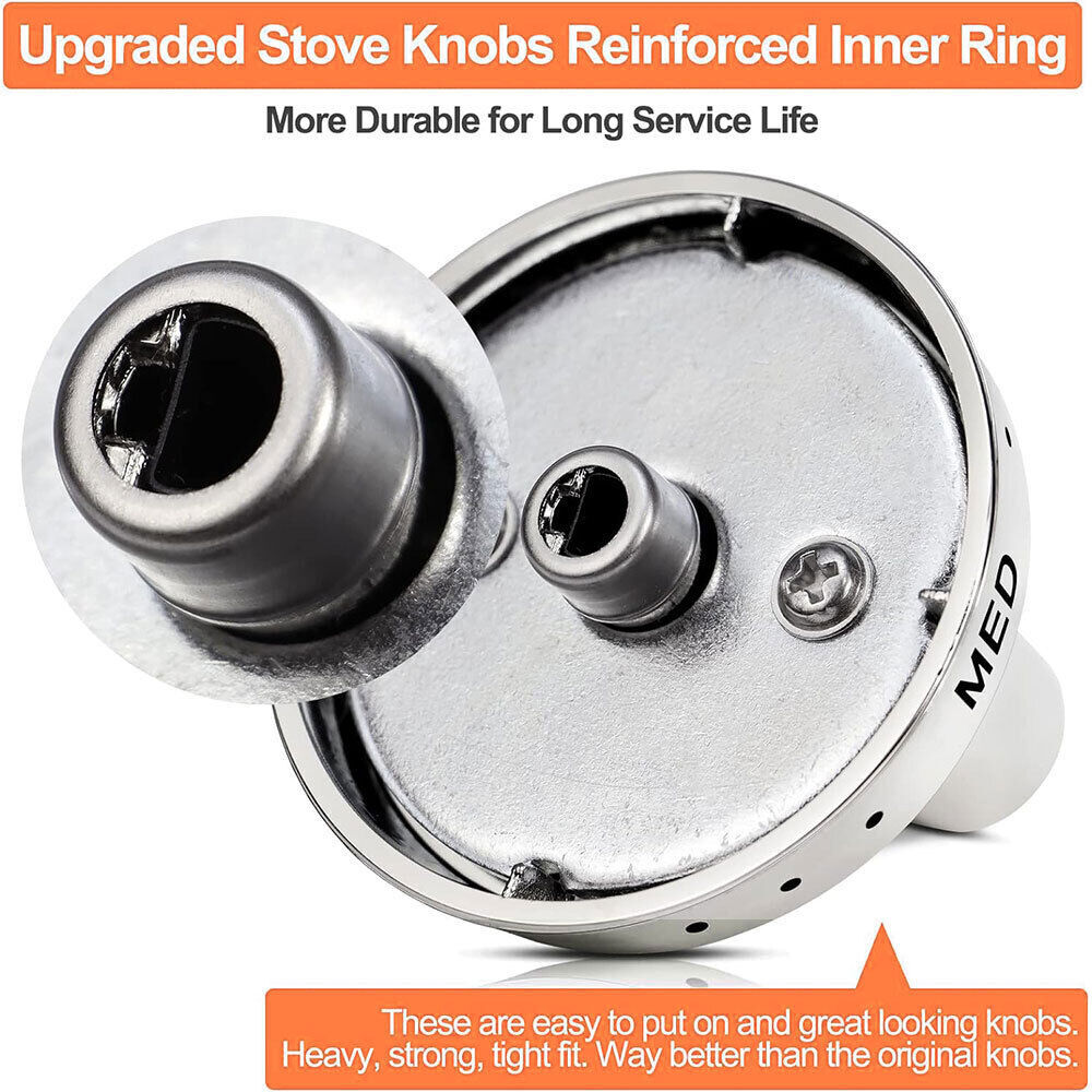 DG64-00472A Gas Stove Replacement Knobs for Samsung Range Oven DG68-00101B