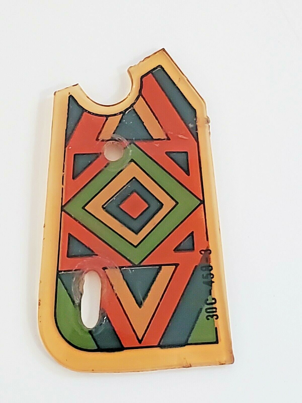RARE 1975 WILLIAMS LITTLE CHIEF PINBALL MACHINE PLAYFIELD PLASTIC 30C-458-3