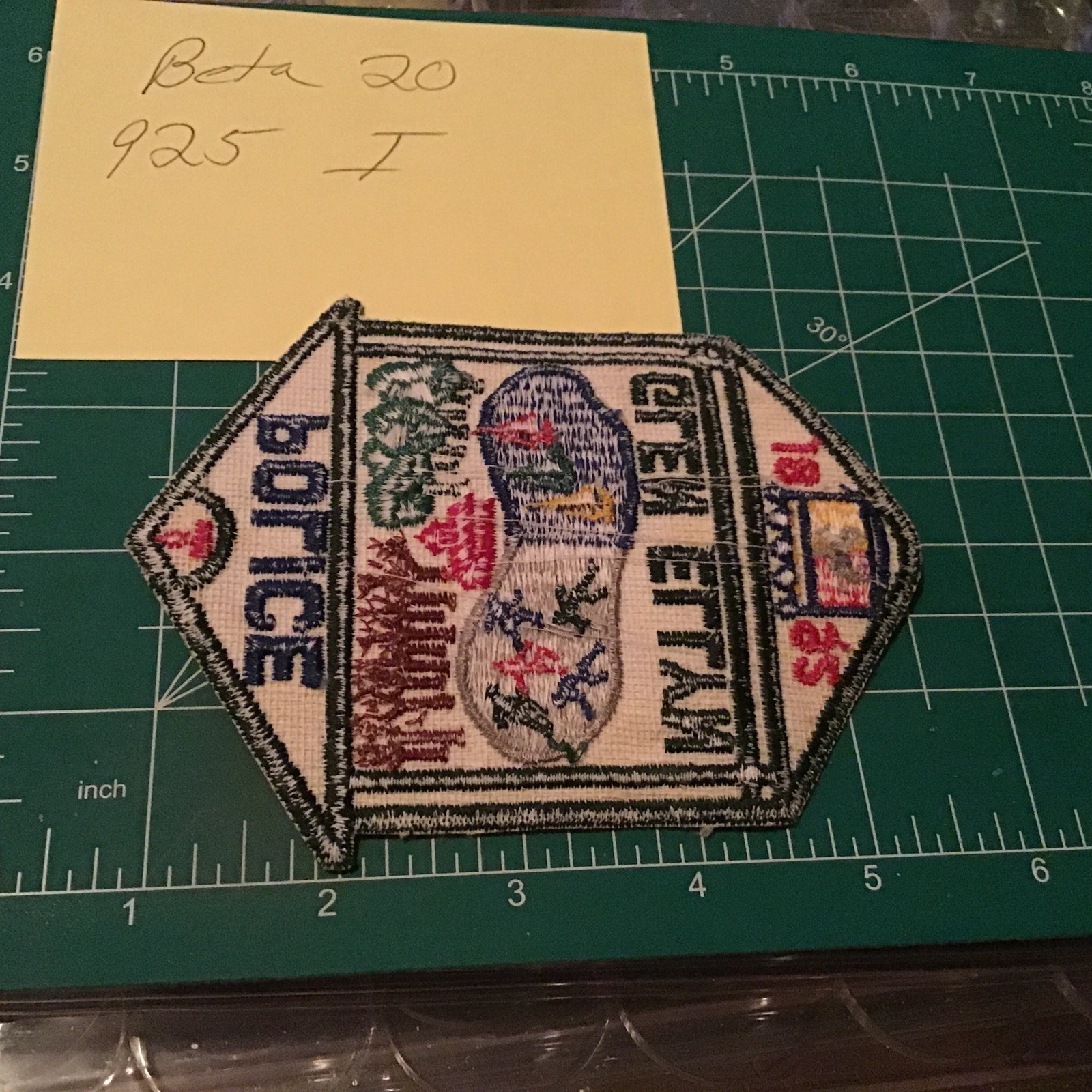 GLEN ELLYN ILLINOIS POLICE FABRIC PATCH