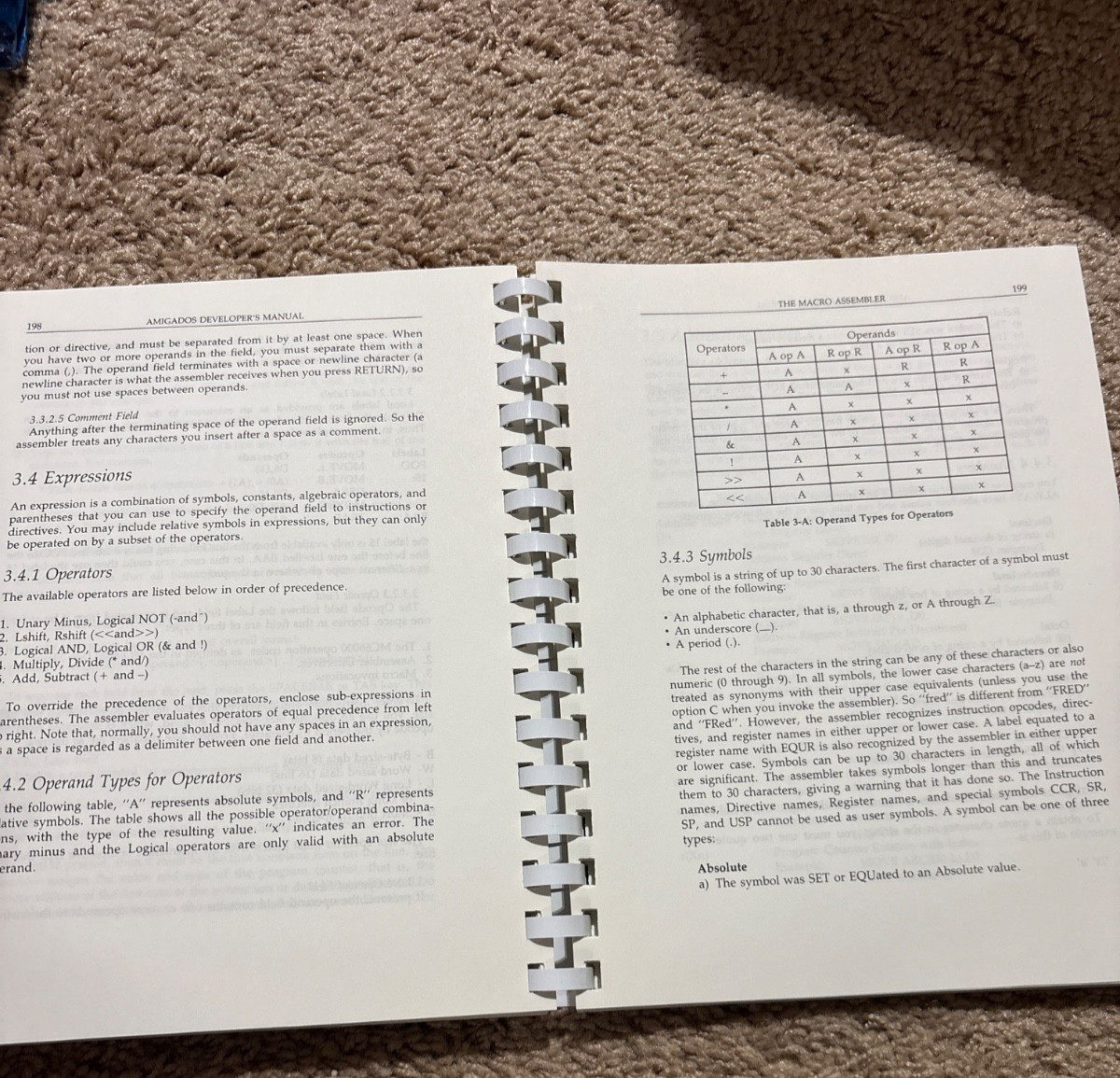 The Amiga DOS Manual 1987 2nd Edition Commodore Amiga