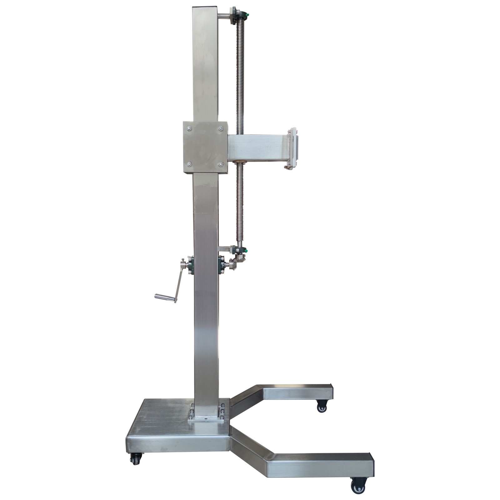 Manual Lifting Bracket Support Frame for High Shear Emulsifier Stainless Steel