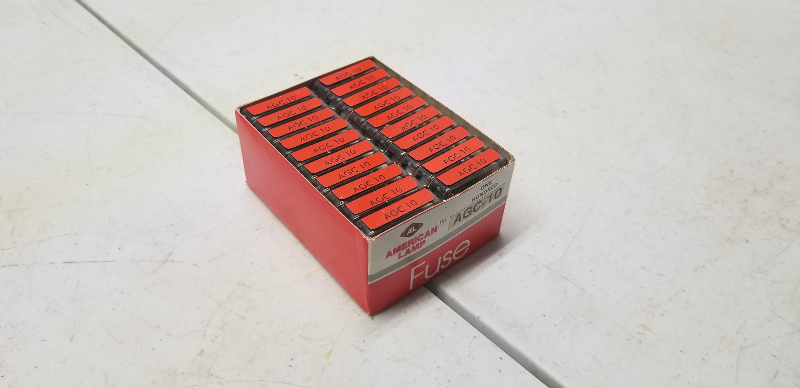 AGC-10 Fast Blow Glass Fuses 100 Quanity