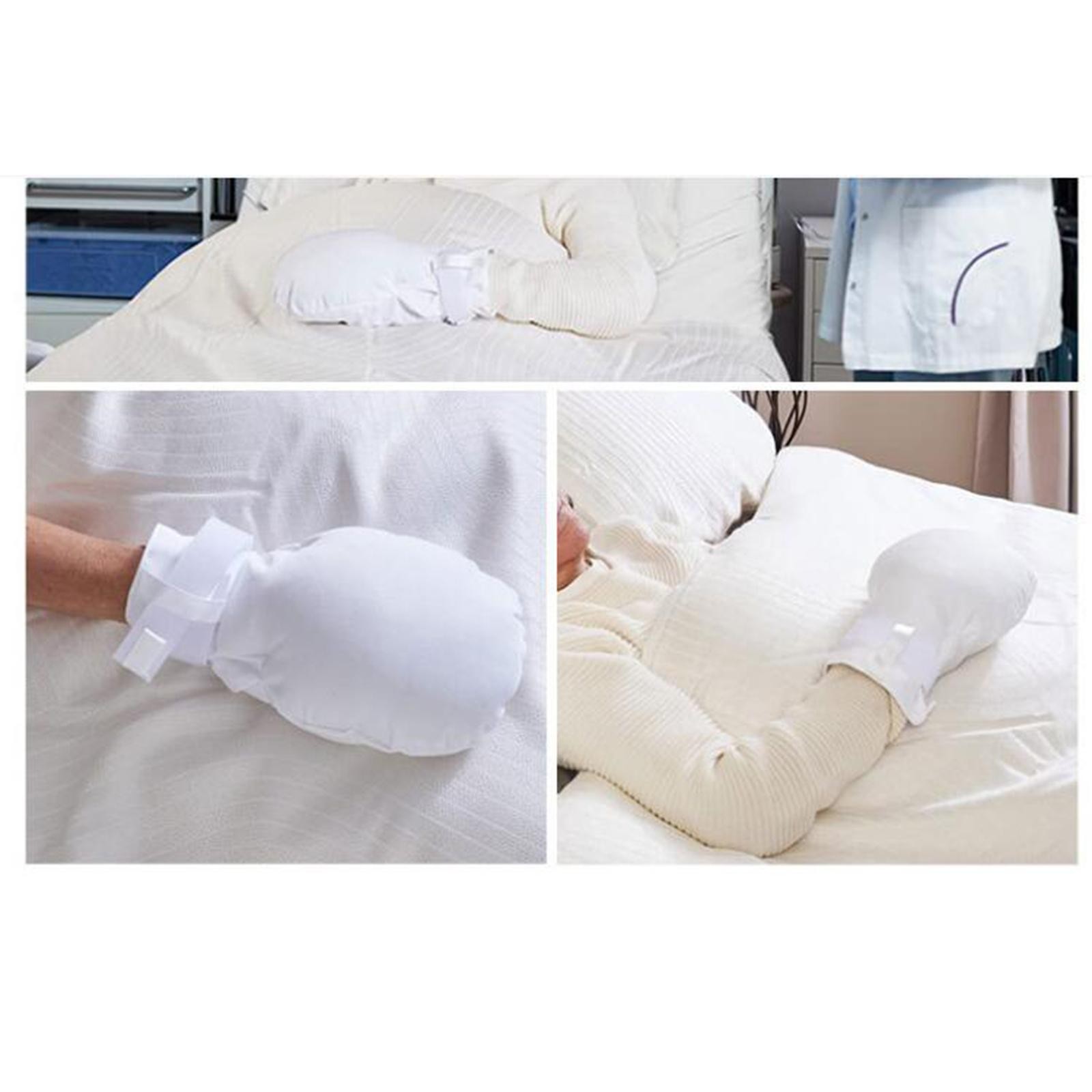 Restraints Gloves Prevent Scratching Padded Gloves for Elderly Finger