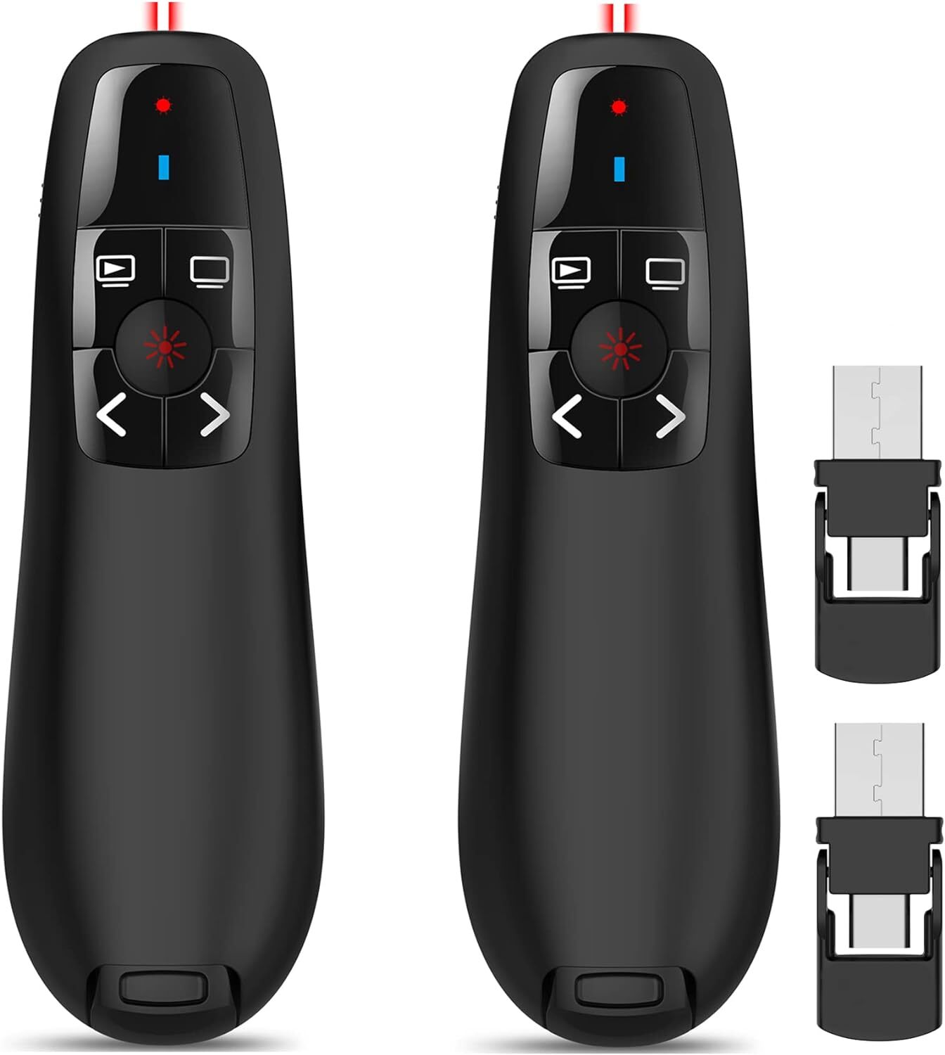 Handheld Air Mouse Mice w/ laser pointer PPT Presenter Laser Pointer Clicker