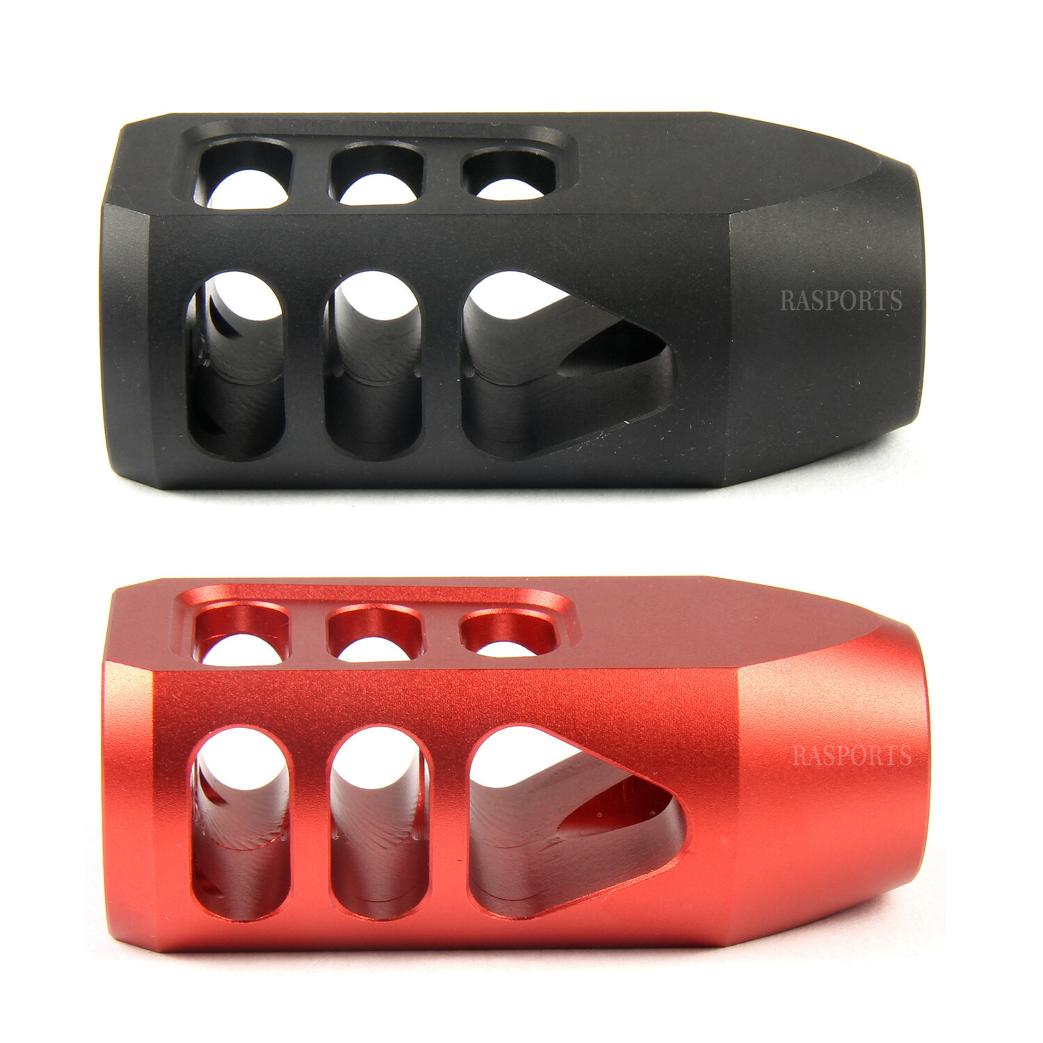 NEW DESIGN Tanker Style Muzzle Brake Triangular Baffl 5/8x24 Pitch for .308