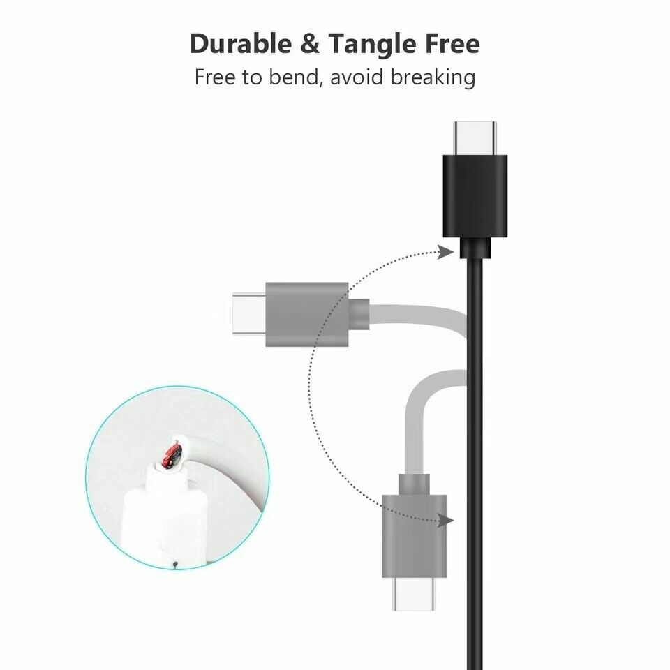 OEM USB-C Type C Fast Charging Cable For Samsung Galaxy S8 S9 S10 Plus Note 8 9