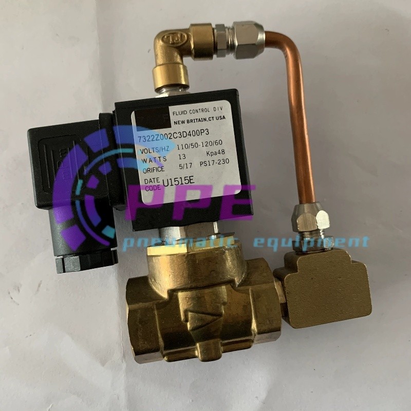 1PC 7322Z002C3D400P3 Solenoid Valve for Ingersoll Rand Air Compressor