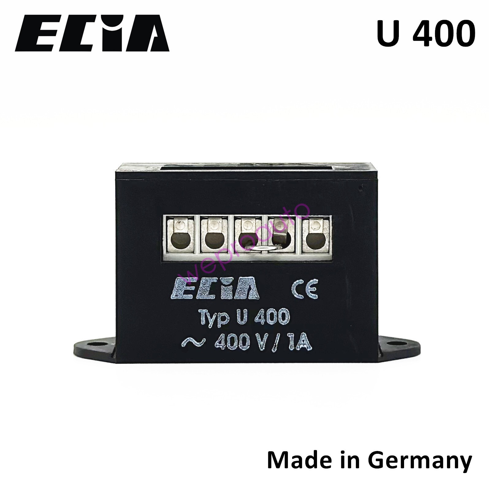 Original ECIA TYP U400 400V/1A brake rectifier power supply brake module U 400