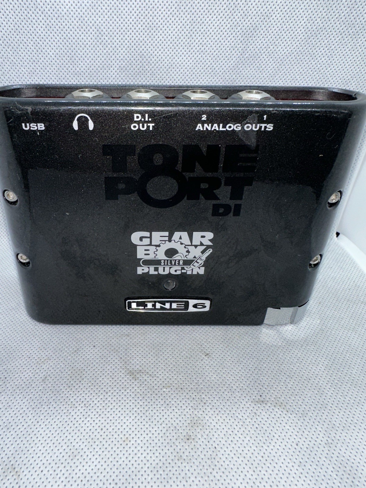 Line 6 Gearbox Toneport DI Interface Silver Plug-in