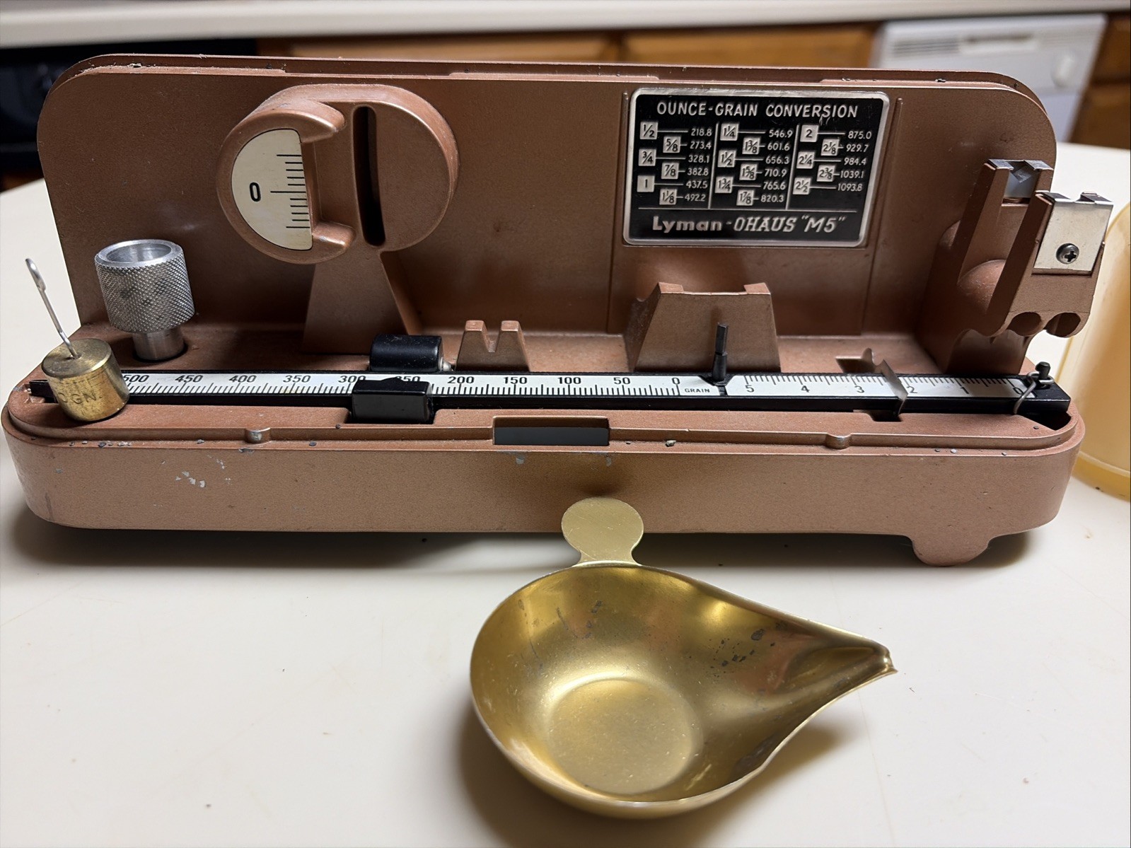 Vintage Lyman Ohaus M5 Powder Scale For Reloading