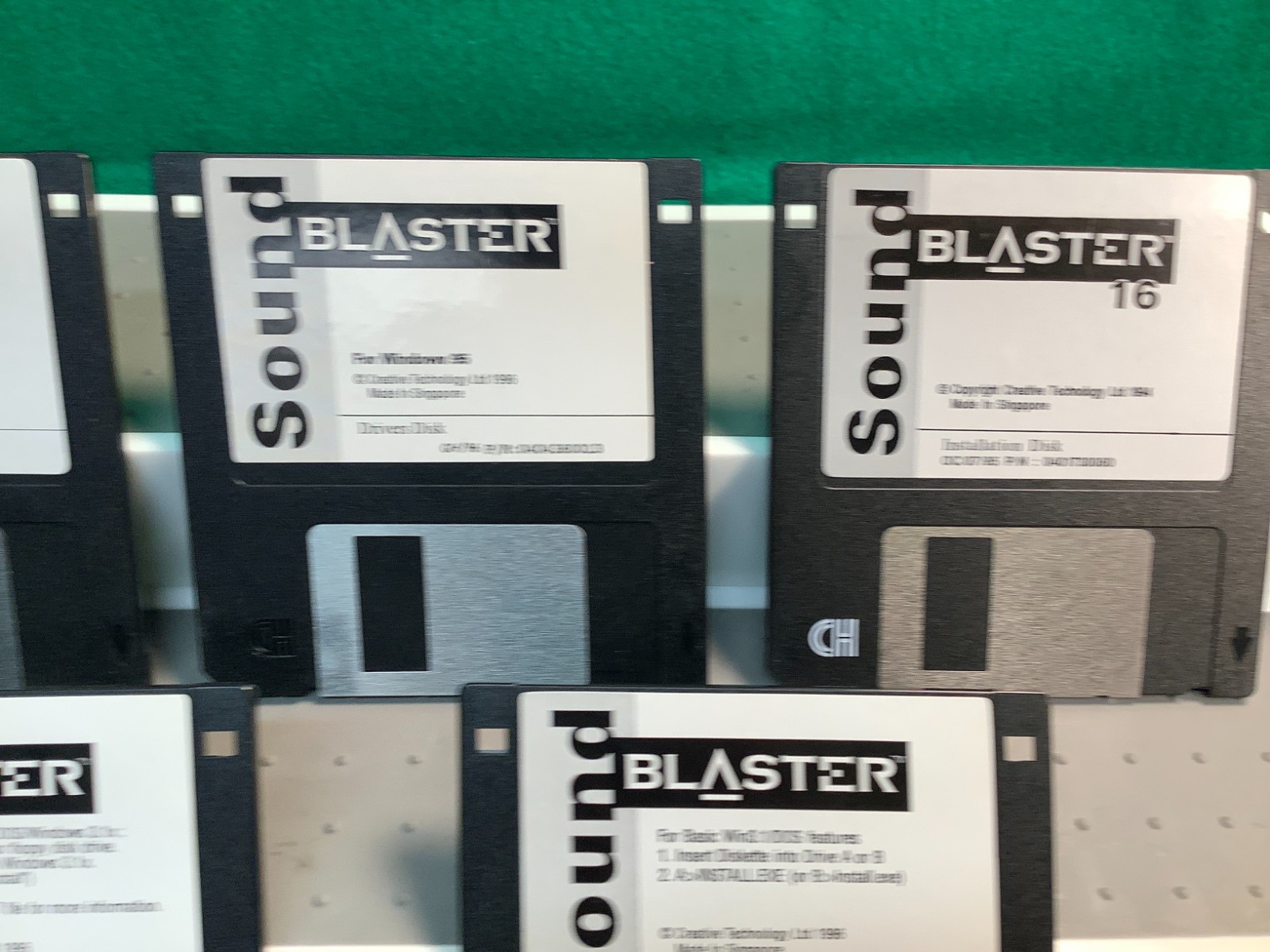 5 SOUND BLASTER FLOPPY DISK DRIVERS