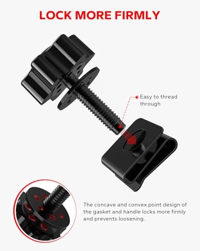 Upgraded Theft Deterrent Saddlebag Bolts - Mounting Hardware