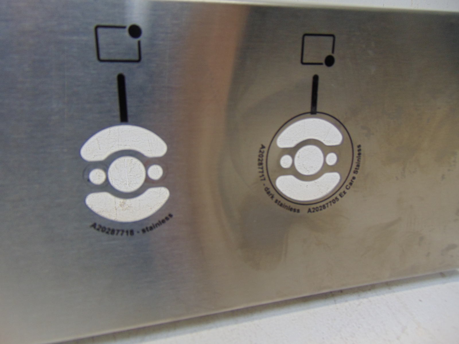 Frigidaire Gas Range FCFE3083AS Control Panel 5304528390