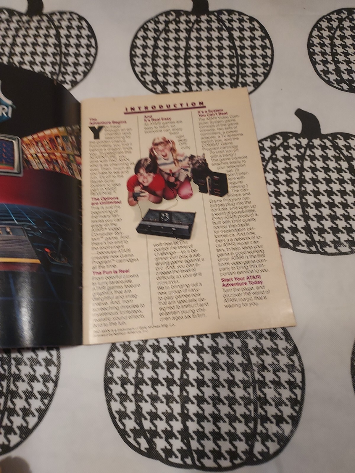 Vintage Atari Catalog 49 Game Program Cartridges 1982