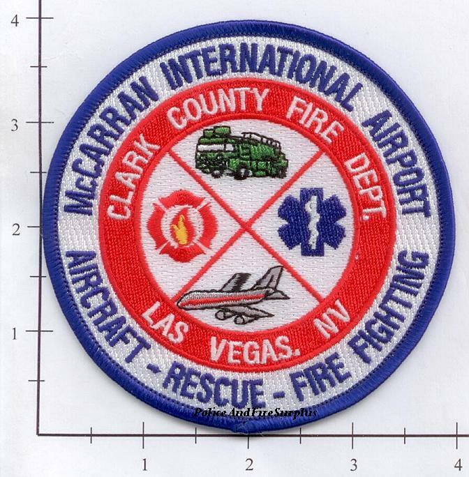 Nevada - McCarran International Airport ARFF NV Fire Dept Patch