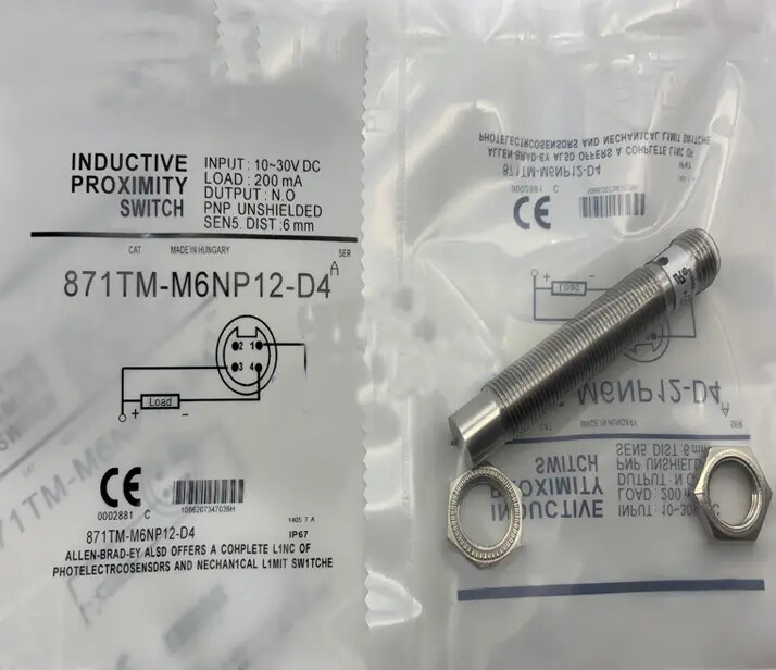 1PCS NEW For Allen Bradley 871TM-M6NP12-D4 Proximity Switch Sensor Fast Ship