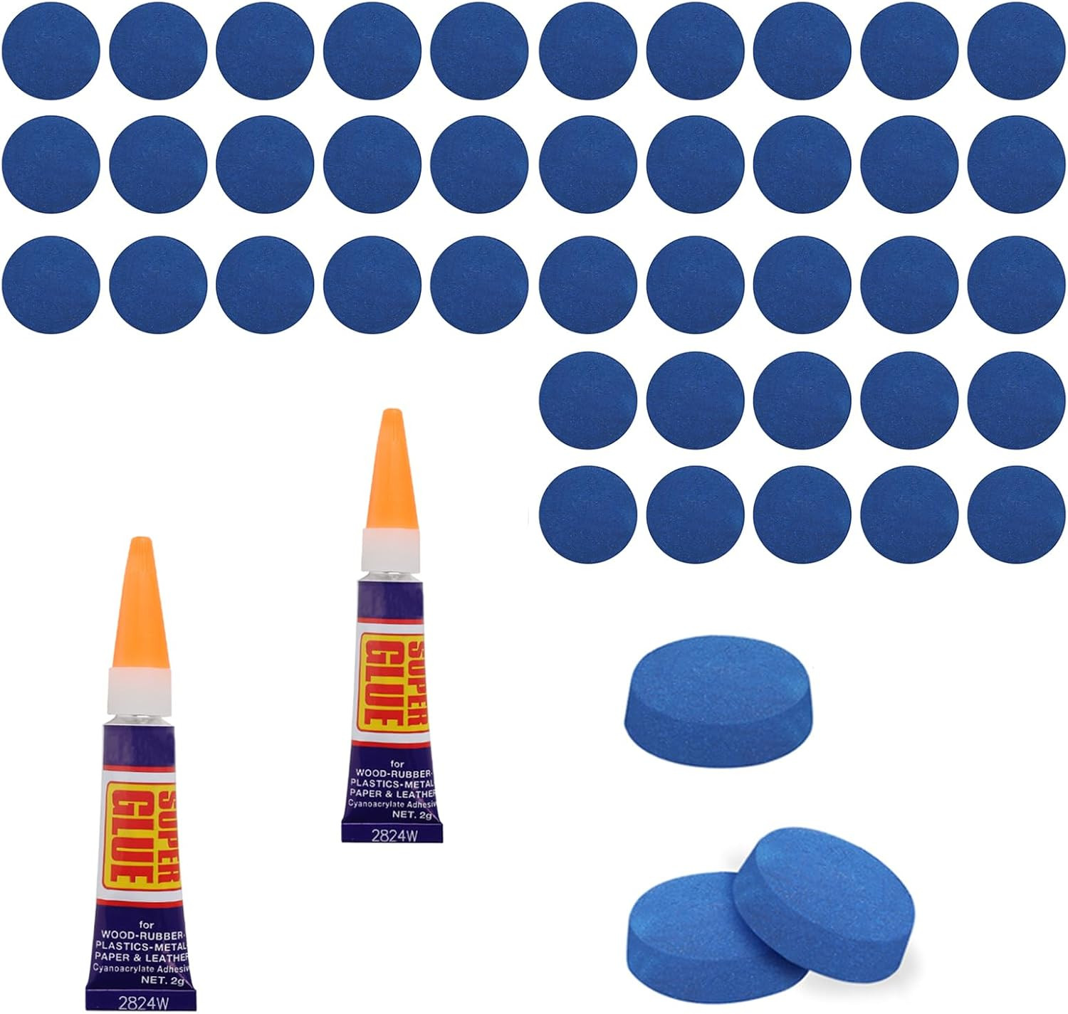 Pool Cue Tips Replacement Kit: 11 In1 Billiards Pool Cue Tip Repair Shaper Tool