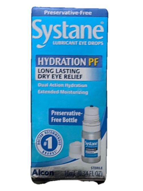 Systane Hydration PF Preservative Eye Drops - 10ml Exp 04/2027+