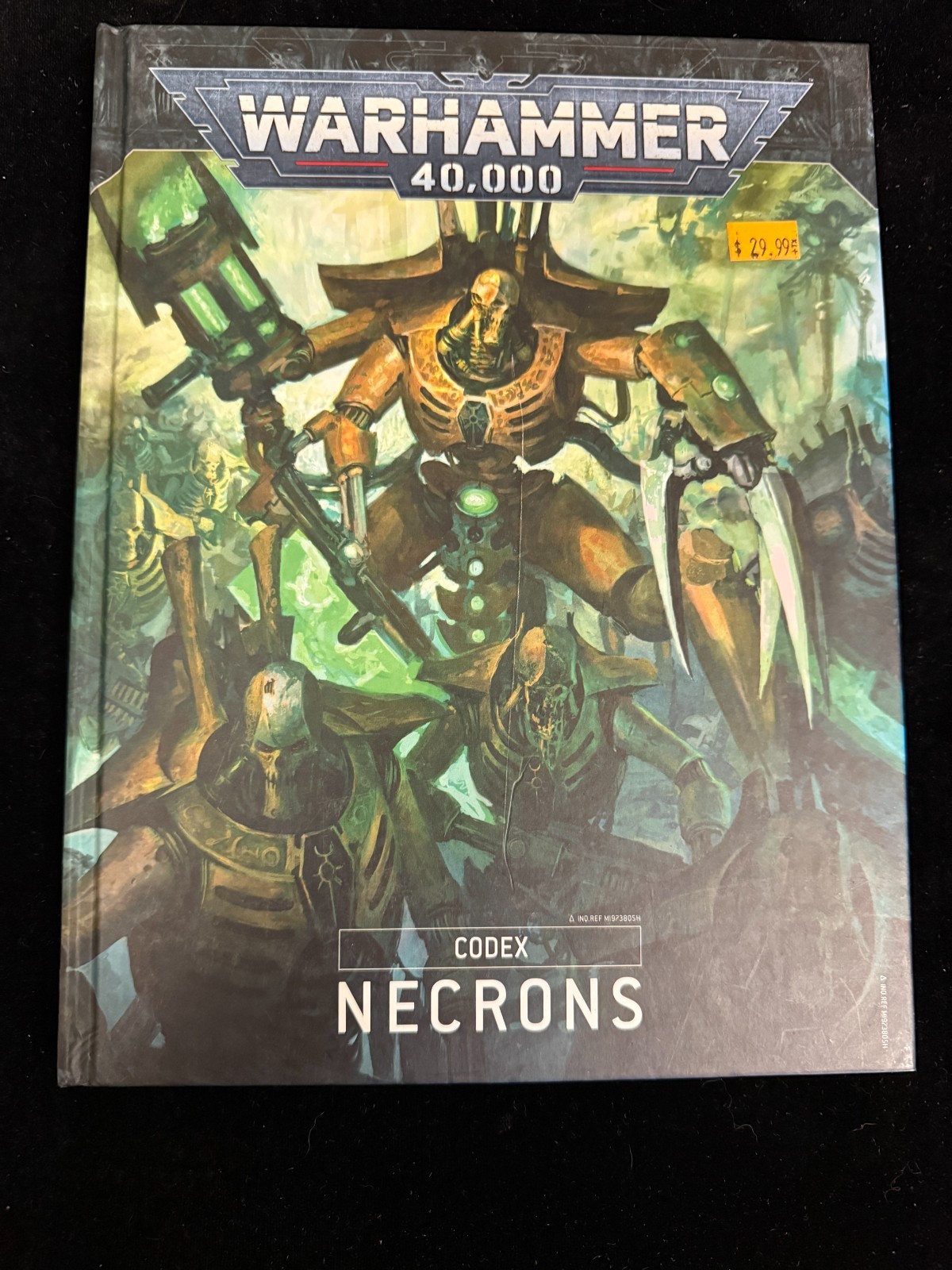 Games Workshop Warhammer 40k Necrons Codex Lot B Hardcover