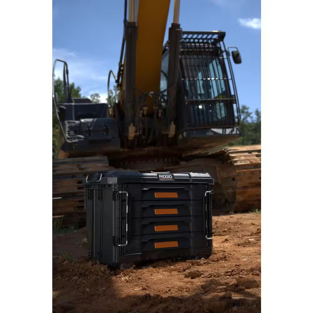 2.0 Pro Gear System 22 In. XL 4 Drawers Modular Tool Box Storage