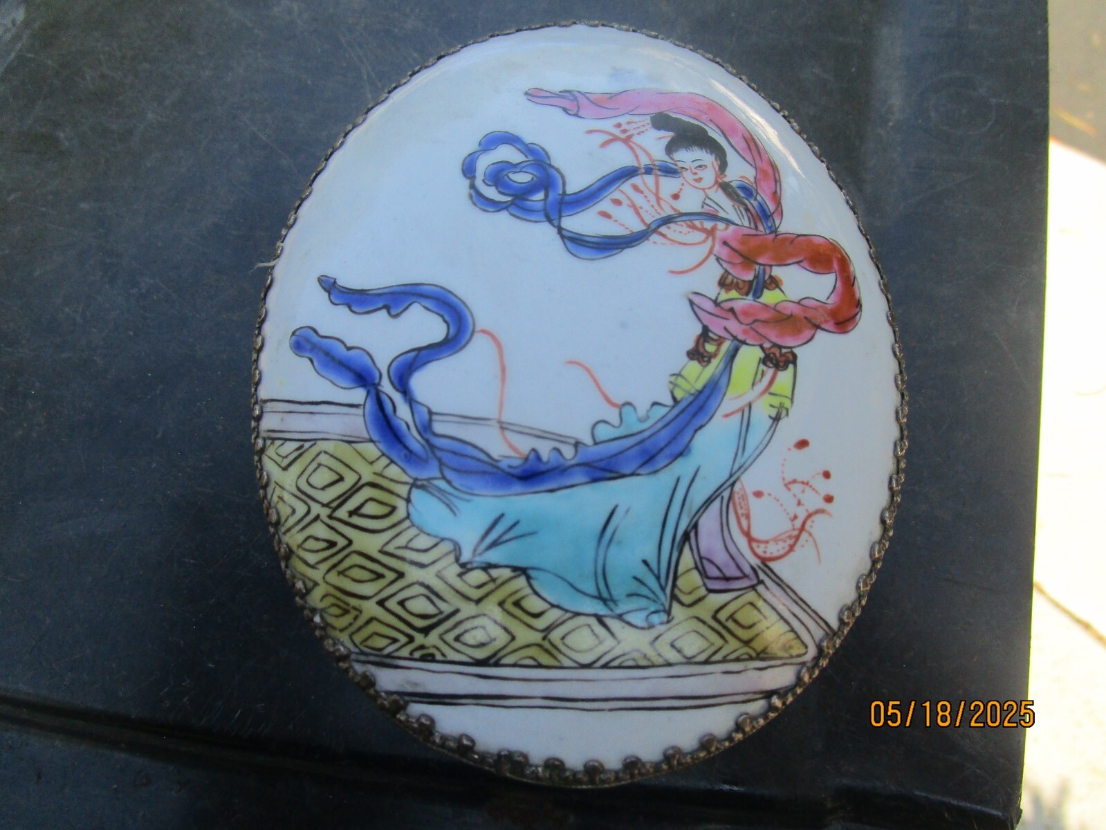 JAY JAYSON'S TRINKET BOX  4.75 X 3.75