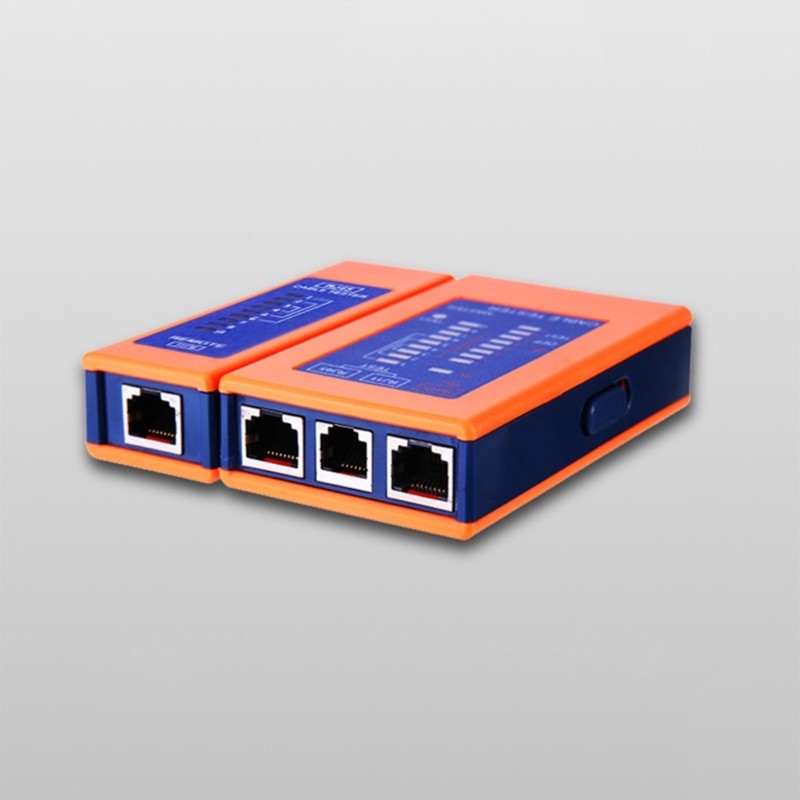 Portable Networking Cable Tester For Gigabit Speed POE Functionality Tester