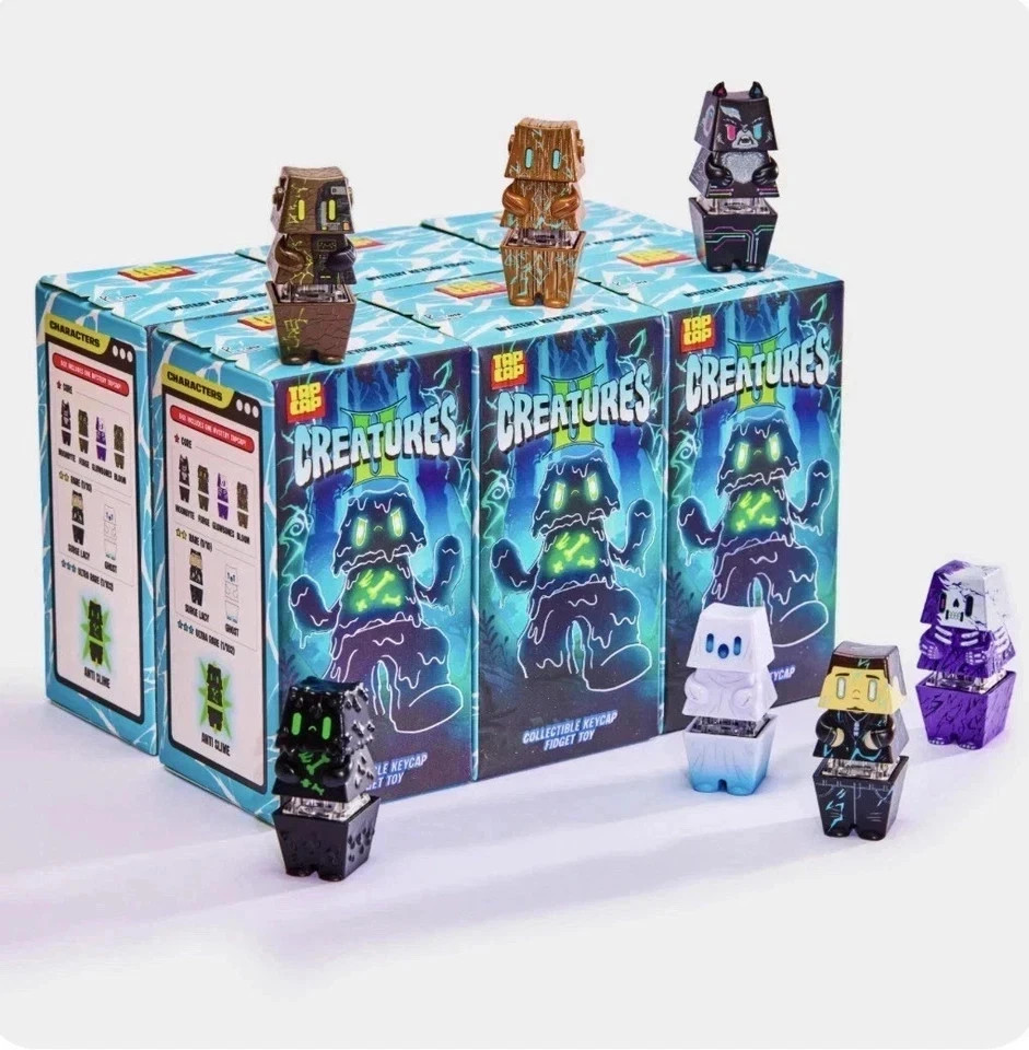 Tap Caps Mystery Box Creatures Series 2 Fidget Toy  - Ships Fast