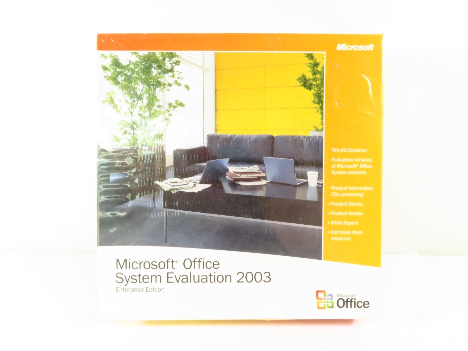"BRAND NEW" Microsoft Office System Evaluation 2003 Enterprise Edition, SEALED