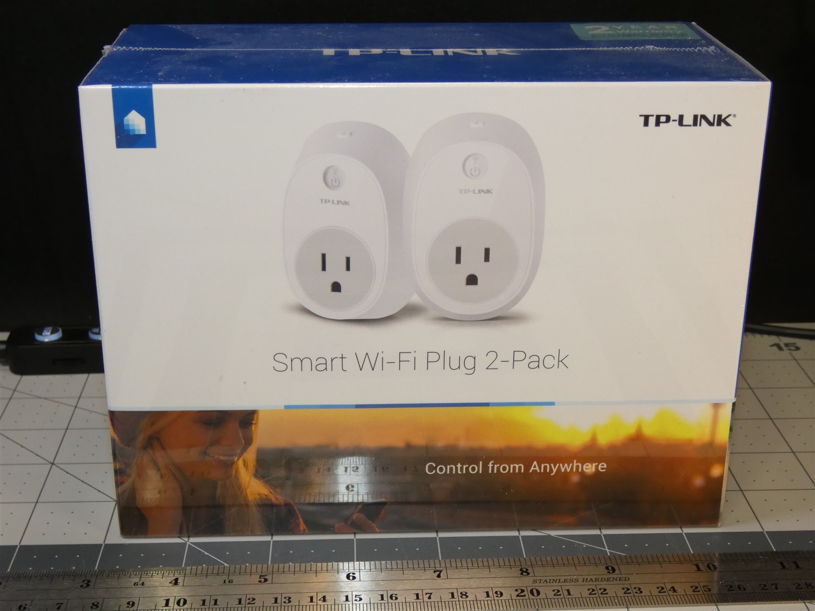 New Factory Sealed TP-Link Smart Wi-Fi Plug 2 Pack HS100 KIT (US) READ