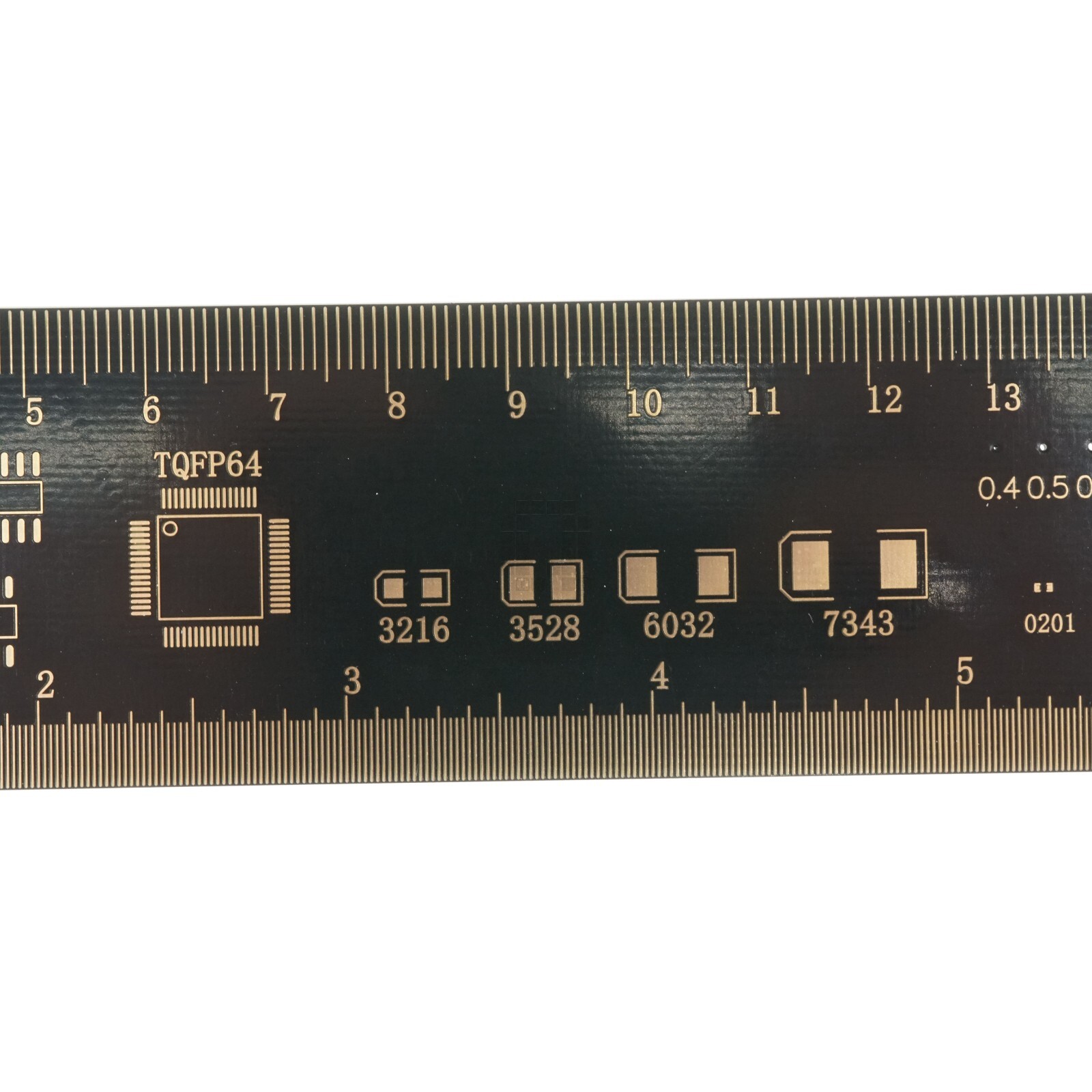 DIY More 020097 20CM Printed Circuit Board PCB Ruler