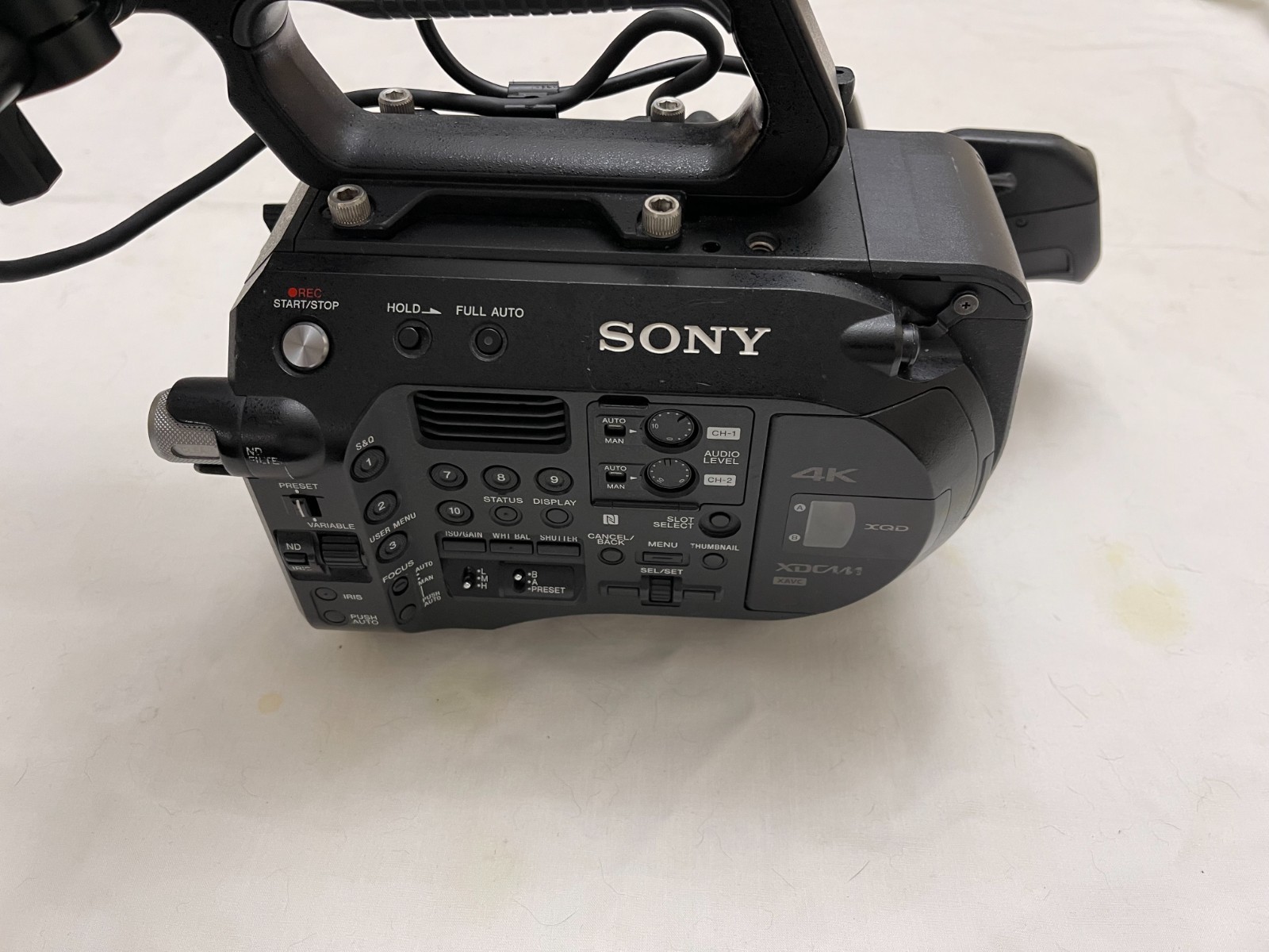 Sony PXW-FS7M2 4K Super 35mm Cinema CMOS Sensor Camera with an E-mount Lens