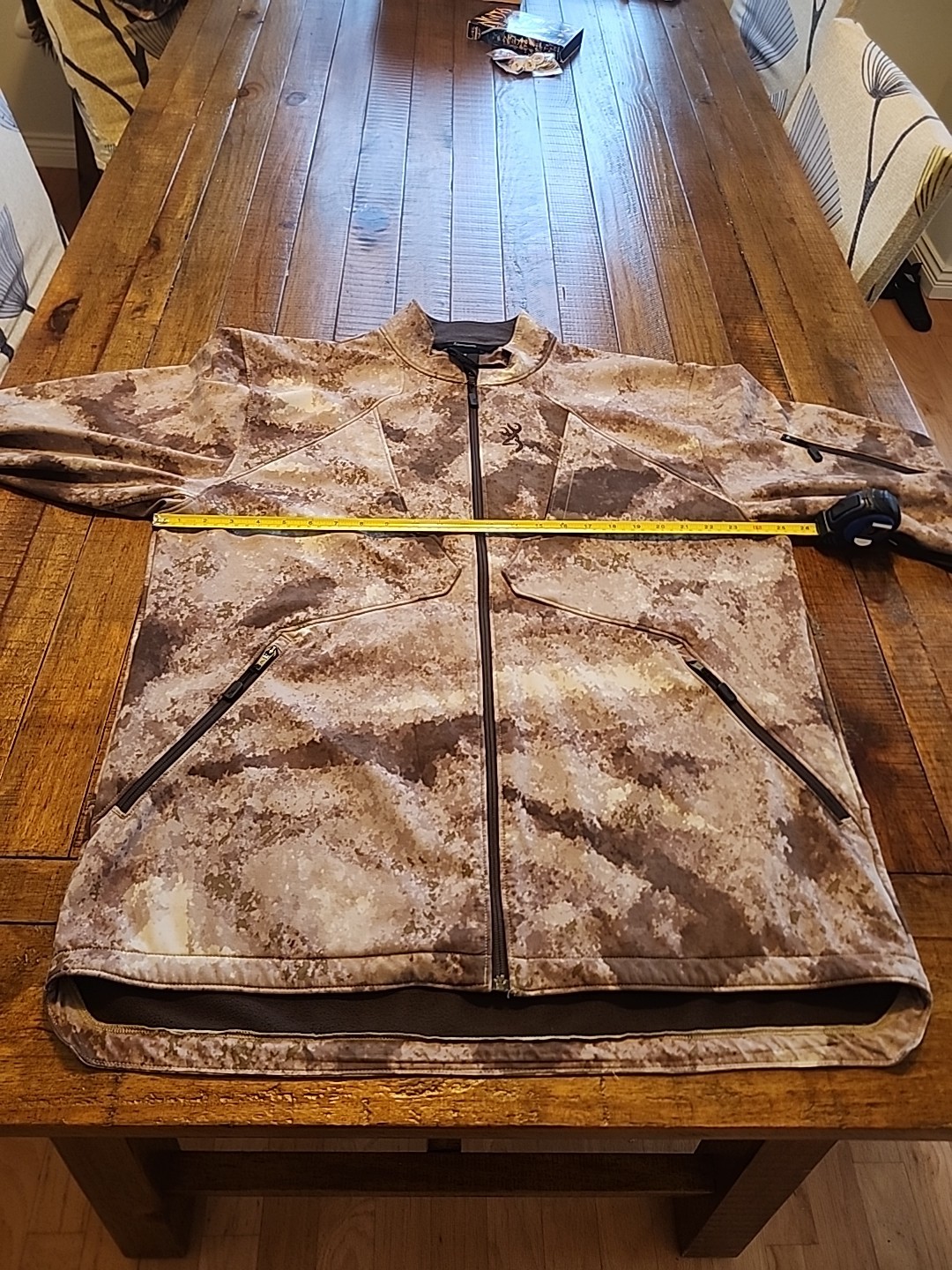 Browning Mens 2XL Camouflage Elk Country Speed Full Zip Jacket PLEASE READ