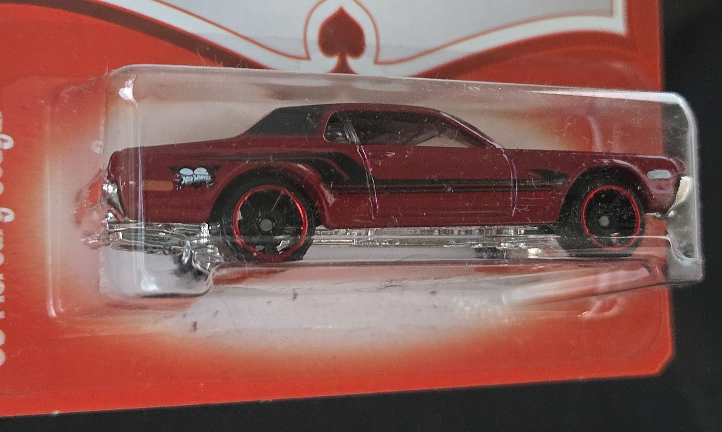 2009 Hot Wheels VALENTINES DAY '68 Mercury Cougar