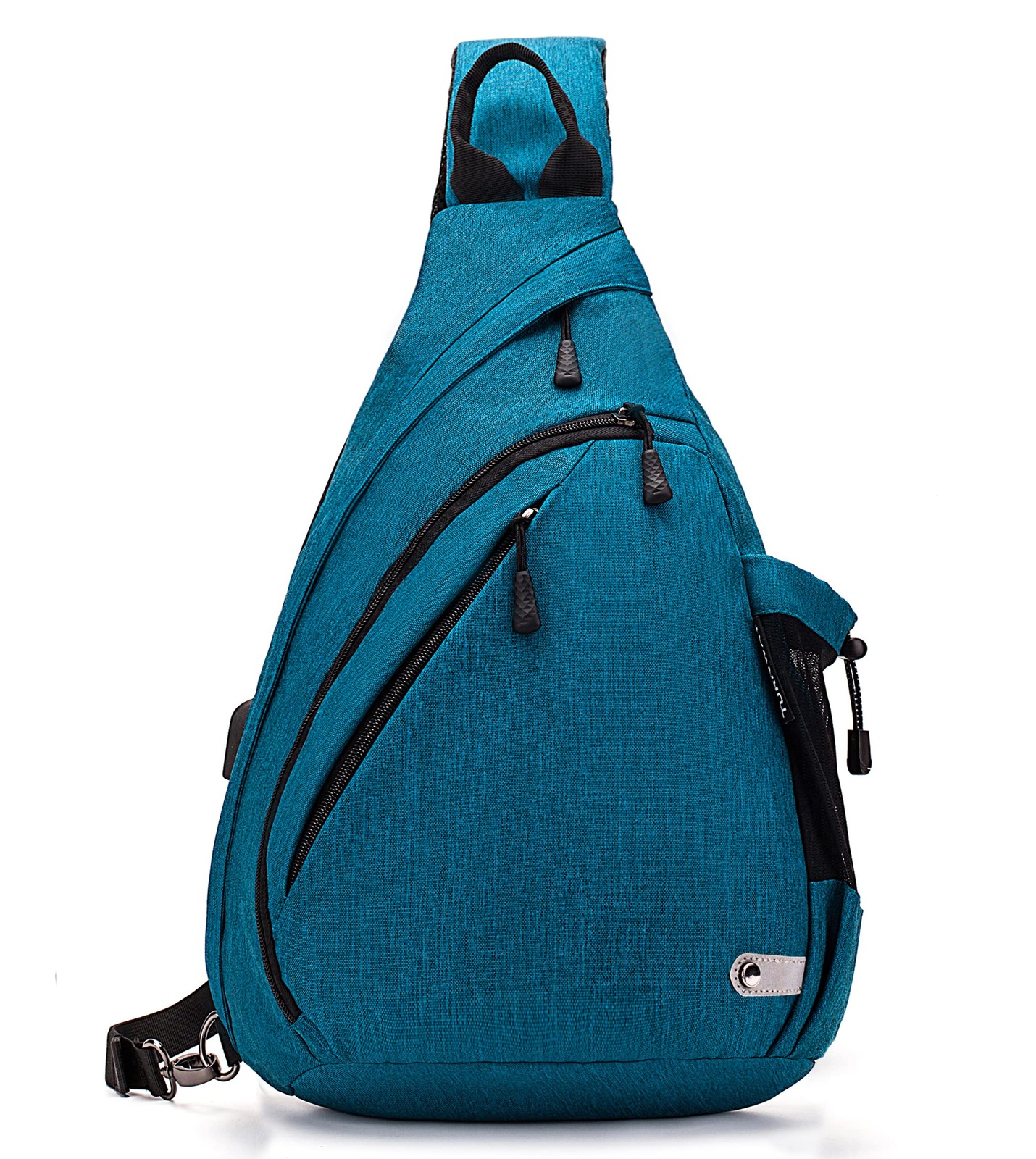 TurnWay Water-Proof Sling bag/Crossbody Backpack/Shoulder Bag with USB Chargi...