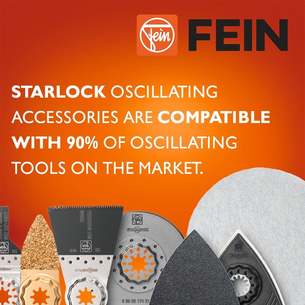 Fein Starlock L-Boxx Oscillating Tool Accessory Top Set
