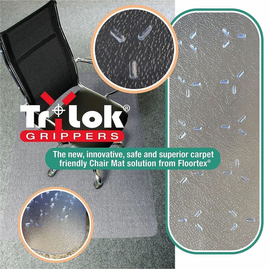 Cleartex TrYlok Chair Mats (nrcmflvt0002)