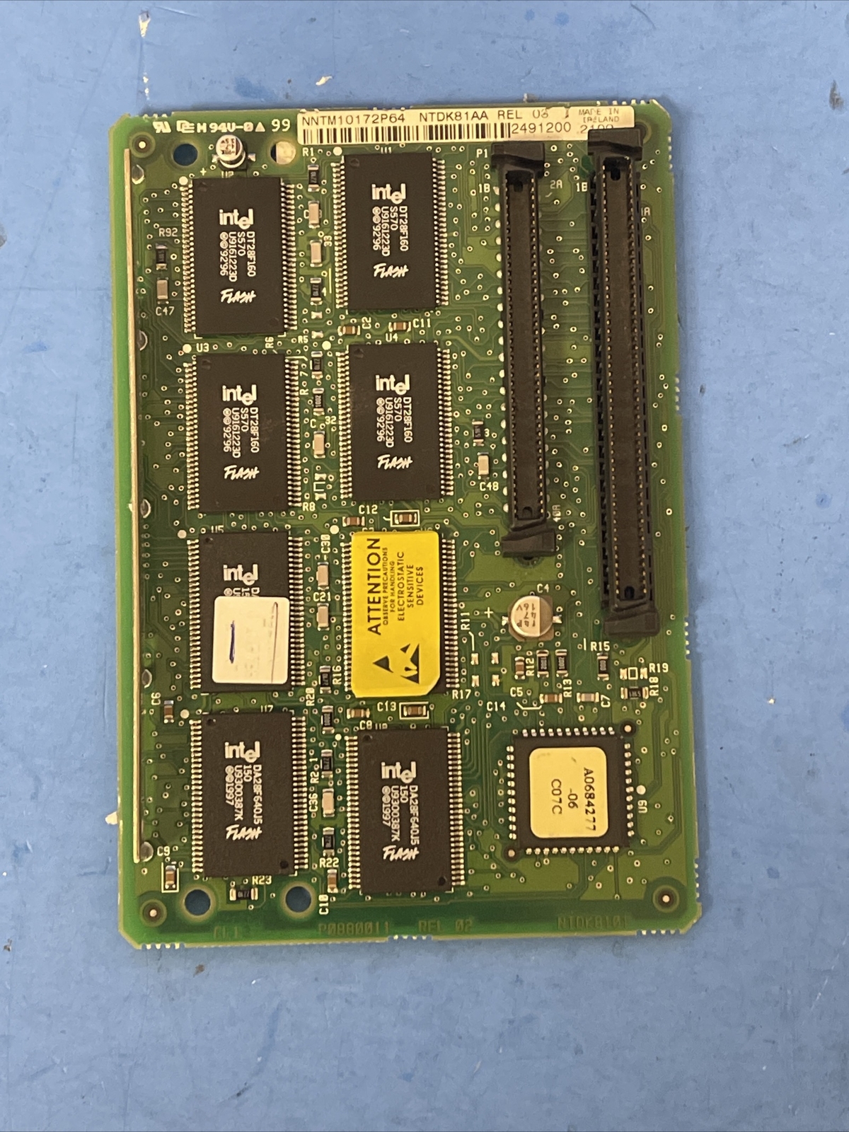 Nortel NTDK81AA Option 11C 40MB Software Daughter Board NNTM10172P64