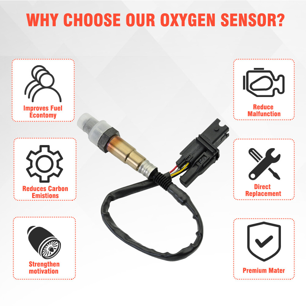 4pcs Oxygen Sensor Upstream & Down For Nissan 2004-2007 Murano Maxima 3.5L Quest