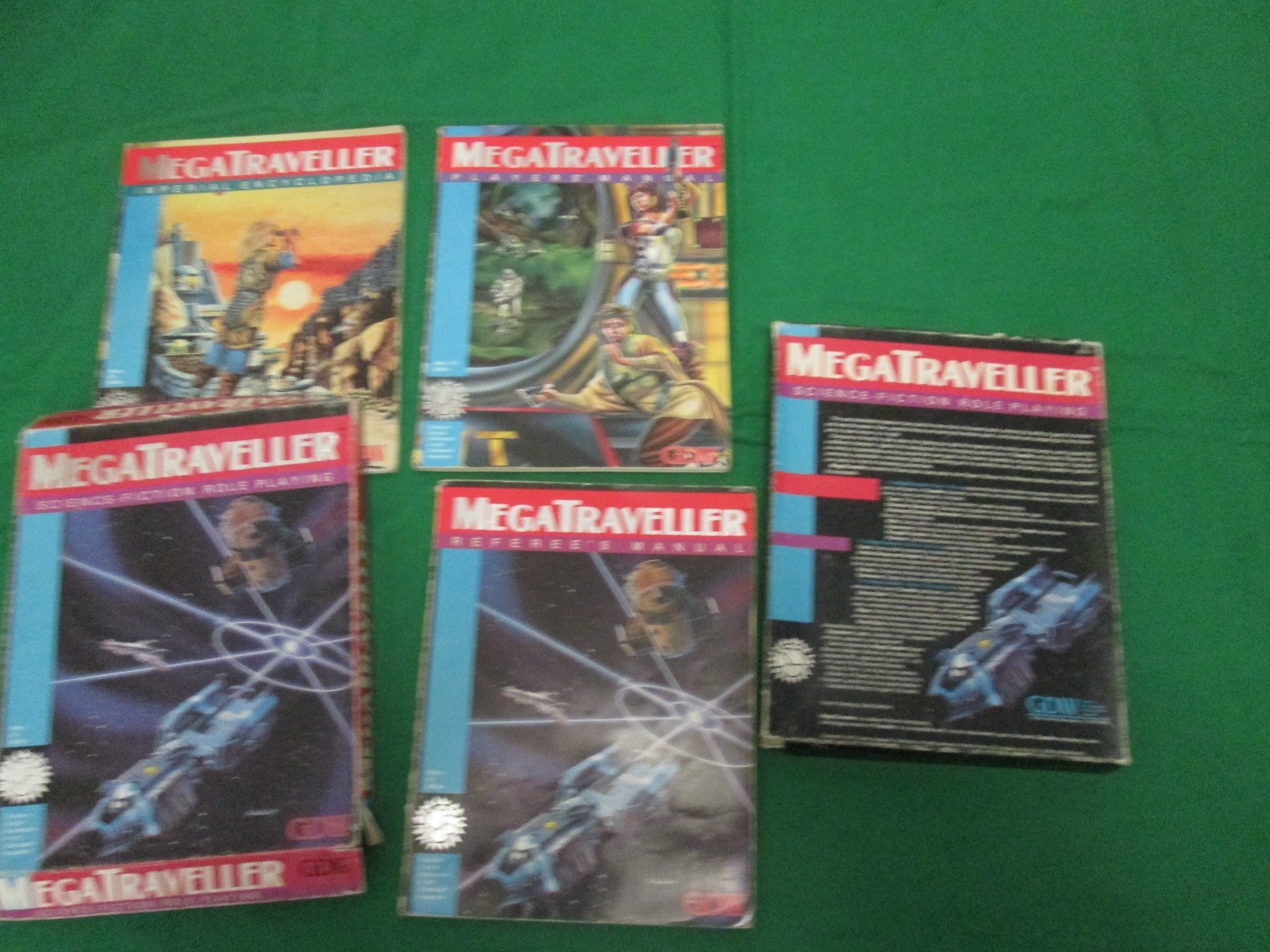 MEGA TRAVELLER - GDW #0210 RPG BOX SET -  1987