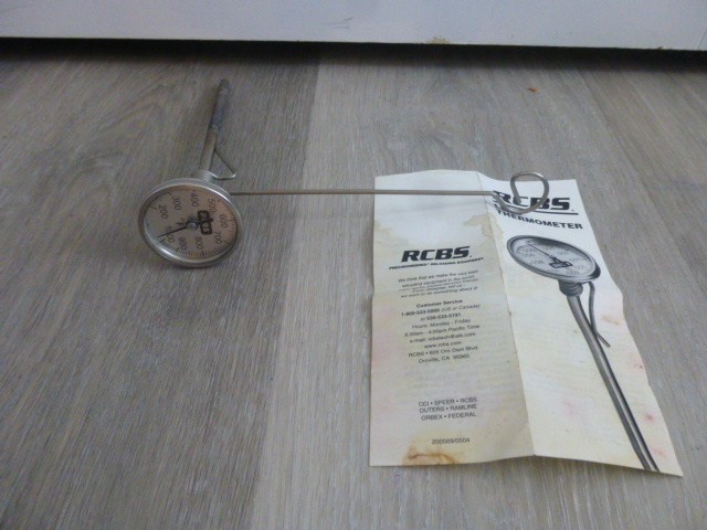 Used RCBS Lead Thermometer With Handle