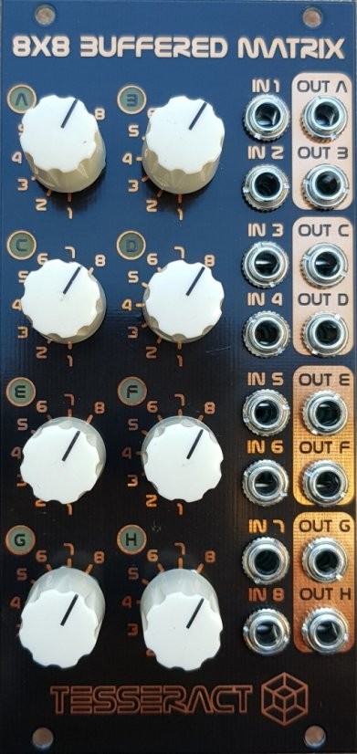 TESSERACT MODULAR 8 X 8 BUFFERED MATRIX : NEW : [DETROIT MODULAR]
