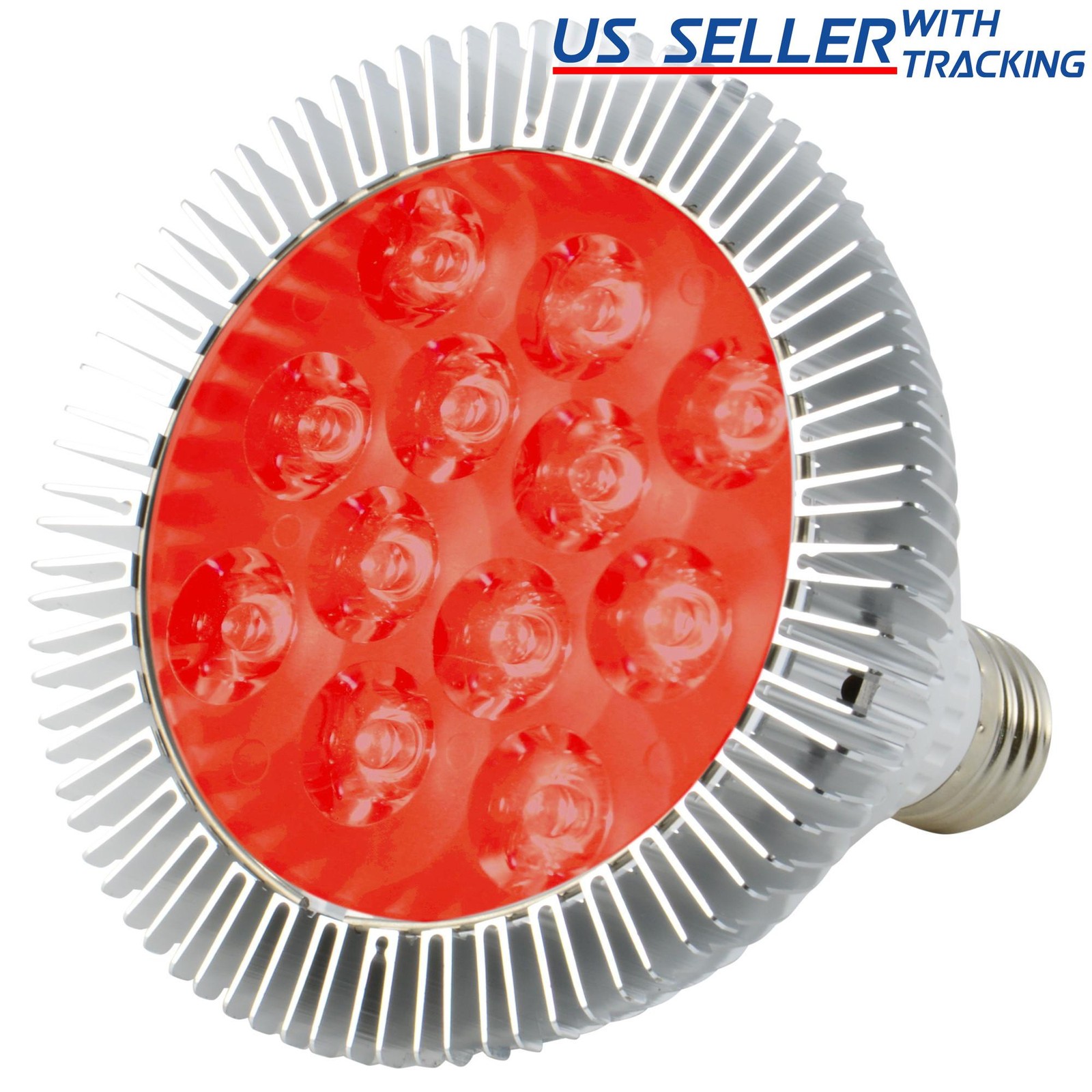 ABI Red 620-630nm LED Grow Light Bulb for Flowering Budding Hydroponic 100-240V