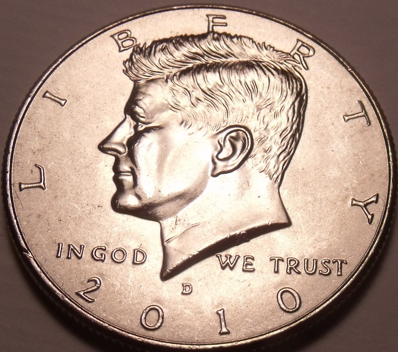 United States Unc 2010-D Kennedy Half Dollar~Free Shipping