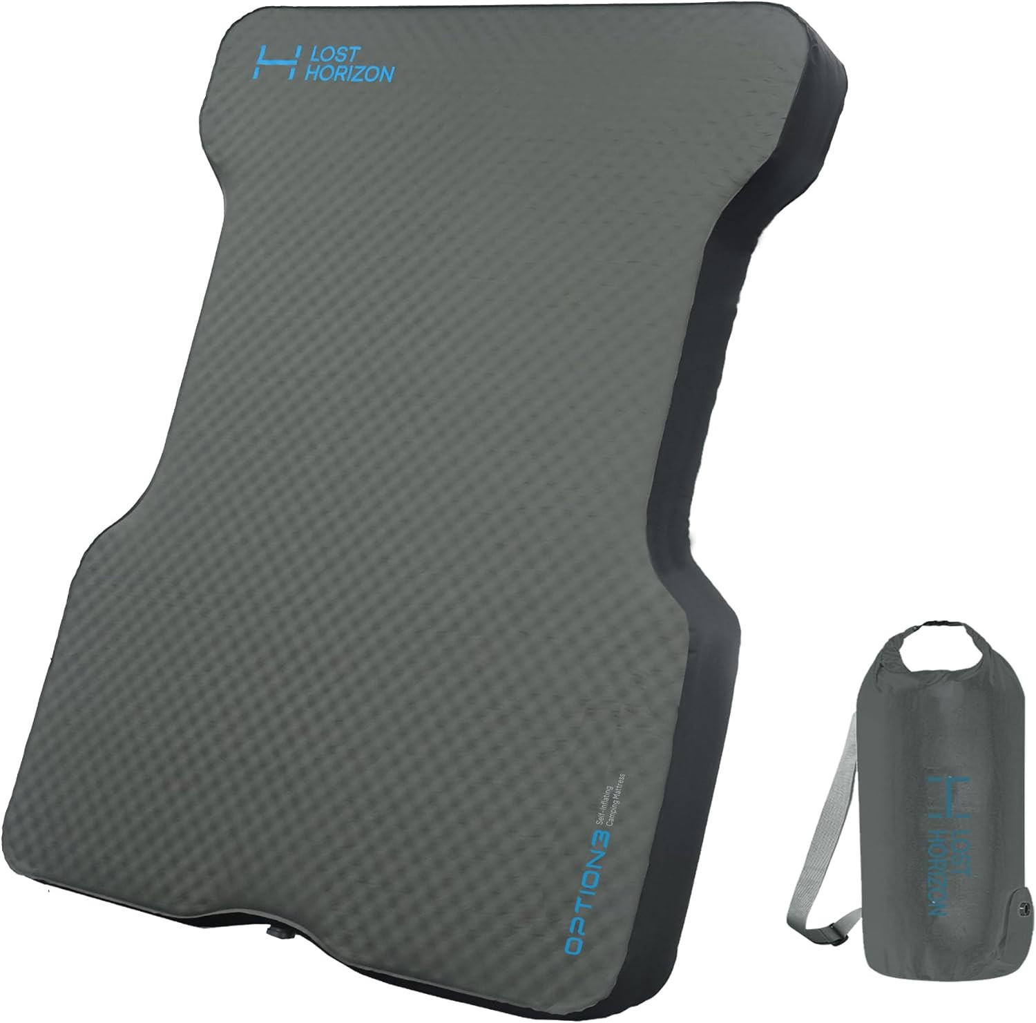 Truck Bed Camping Air Mattress with Foam, Self Inflating Sleeping Pad for Full S