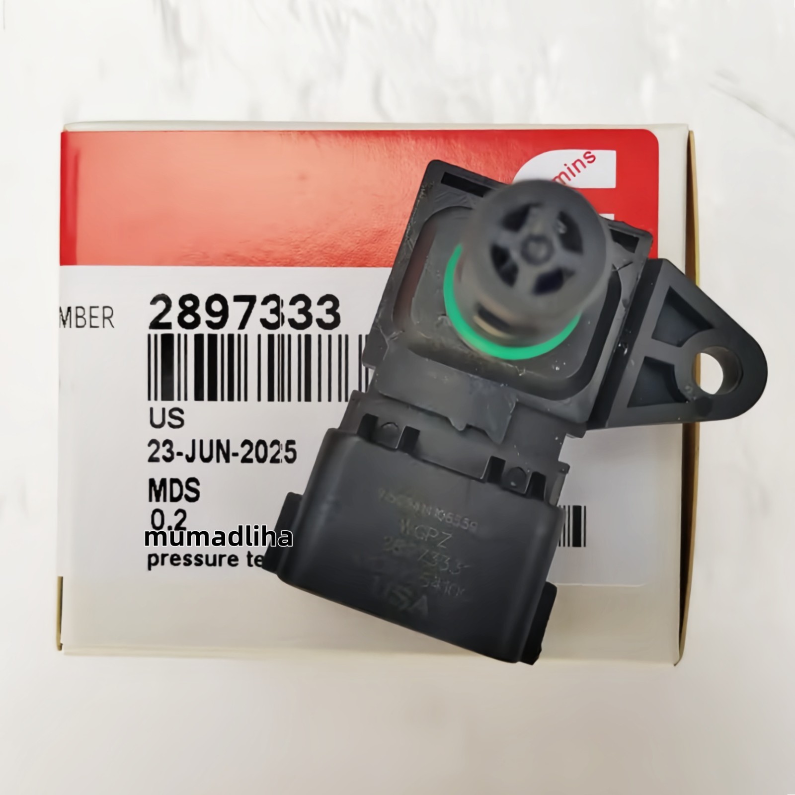 2897333 MAP Air Intake Pressure Sensor for Cummins 2007-up Dodge Ram 2500 3500